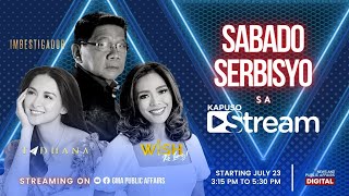 Kapuso Stream TADHANA WISH KO LANG IMBESTIGADOR  LIVESTREAM  August 12 2023 [upl. by Cherie]