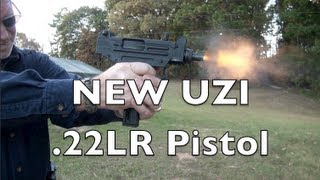 New UZI 22LR Pistol Shooting Review [upl. by Lebanna]