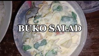 CREAMY BUKO SALAD RECIPE  RUSSIEL CAPINO [upl. by Elisa146]