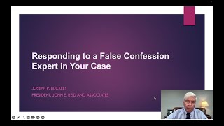 Responding to False Confession Experts [upl. by Annabela246]