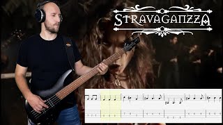 Stravaganzza Bass Cover Tab Destrozando quotHijo de la Lunaquot [upl. by Olenta770]