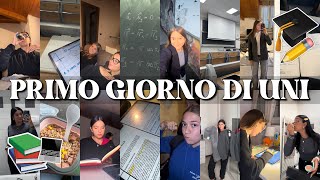 VLOG 1 GIORNO DI UNIVERSITÀ🎓💖 [upl. by Haliek111]