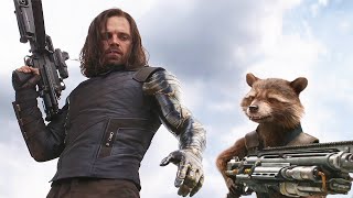 Ill Get That Arm  Rocket and Bucky Team Up Scene  Avengers Infinity War 2018 [upl. by Ainaj]