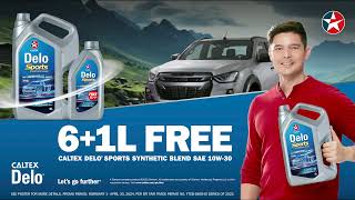 Caltex Delo Sports Syn Blend 61L Promo [upl. by Llirpa]