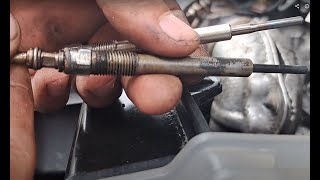 Really stuck glow plugs and how I managed to remove them without breaking any Part 2 [upl. by Aveneg]