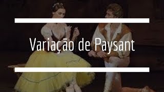 Dicas para a variação de PAYSANT  Ballet Giselle  Canal Cinco6sete8 [upl. by Elna]