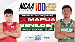 Mapúa vs Benilde Men’s Basketball  NCAA Season 100  Replay [upl. by Oscar]