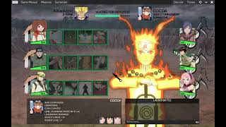 Naruto Arena App No friendlies damage and Damage Reduction Teams [upl. by Noell199]