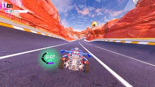 FORTNITE RACING IS AMAZING 😨 [upl. by Petta]