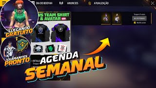 Recompensas Gratis de Free Fire y Agenda Semanal [upl. by Eiramrefinnej]