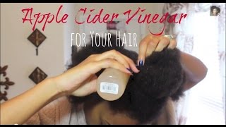 Remove dirt from your scalp using Apple Cider Vinegar  Achieve Softer Hair [upl. by Wiltshire]