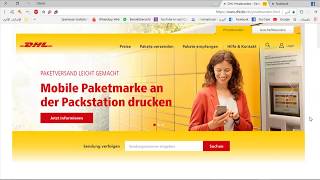 Nachname paket mit DHL versenden gegen Zahlung [upl. by Lidia364]