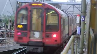 Here is the Central Line Train in Stratford Saturday 23 November 2024 [upl. by Nymrak]