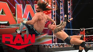 Randy Orton vs Seth “Freakin” Rollins Raw Feb 14 2022 [upl. by Aner]