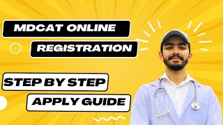 How to Apply for MDCAT 2024  MDCAT Online Registration Step By Step Procedure THE YASIR [upl. by Annahgiel705]