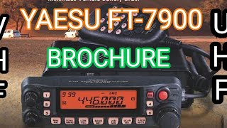 YAESU FT7900 VHFUHF BROCHURE info amp links [upl. by Paterson]