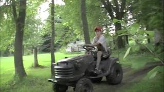 OffRoad Lawn Mower Mud And Jumps [upl. by Mistrot]