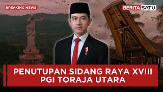 🔴 Breaking News  Pidato Wapres Gibran di Sidang Raya ke18 PGI [upl. by Kaycee]