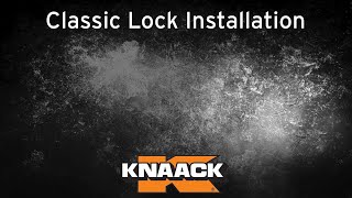 KNAACK®  Watchman IV Lock Installation [upl. by Dnar]