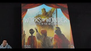 Works of Wonder Unboxing [upl. by Aniluap684]