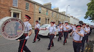 Shieldhill Young Defenders Flute BandProvincial Grand Black chapter of Scotland parade 10thAug 2024 [upl. by Ring531]