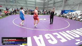 285 Lbs Quarters amp 1st Wb 16 Team  Cooper Martinson Iowa Vs Vincent Halliday Minnesota Red D0 [upl. by Antsirhc]