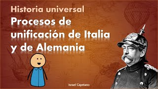 Historia Universal Proceso de unificación italiana y alemana Convocatoria UNAM COMIPEMS UAM [upl. by Jae488]