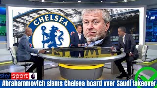 Roman Abramovich Breaks Silence Slams Chelseas New Owners Over Clubs Decline [upl. by Coralyn77]