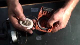 How to replace a trimmer pull cordstring [upl. by Placidia]