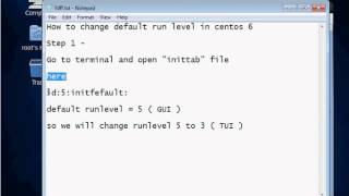 change default run level in linux [upl. by Ydisac678]