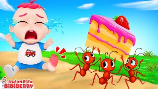 Semut semut Kecil🐜 The Little Tiny Ants  Lagu Anakanak  BiBiBerry Bahasa Indonesia [upl. by Lzeil]