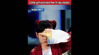 Little girl activate her X ray vision 😱 shorts viral part 1 [upl. by Aihsaei]