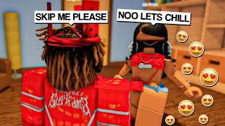 ROBLOX NEIGHBORS BUT I CANT SKIP ANYONE 😭 [upl. by Anelak]