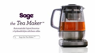 Sage The Tea maker  Automatická čajová konvice s hydraulickým zdvihem sítka [upl. by Aramo]