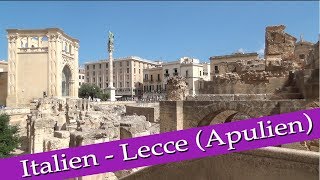 Italien  Urlaub in Apulien  Lecce [upl. by Nnaycart578]