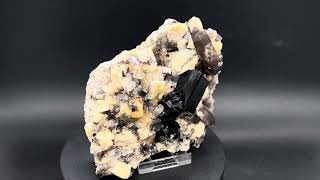 Phenakite from Stiepelmann mine Namibia 105x10x4cmour instaweloveminerals [upl. by Renrew]