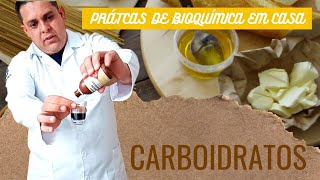 CARBOIDRATOS  PRÁTICA EM CASA [upl. by Yoc]