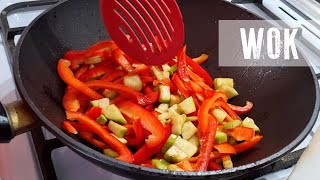 Wok Gemüse mit Hühnerfleisch und Orange ein einfaches Rezept [upl. by Jade]