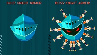 Легендарный босс  Knight Armor Шлем Рыцаря  Knife Hit [upl. by Anilatak]