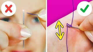 18 SIMPLE SEWING HACKS THAT WILL CHANGE YOUR LIFE [upl. by Aieki873]