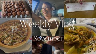 Weekly Vlog After the Storm Eggs Hellshire Oysters and Dinner Ruined Birthday November vlog [upl. by Nimrac]