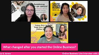 Online Business Interview with Liz amp Janea [upl. by Aihsemot]