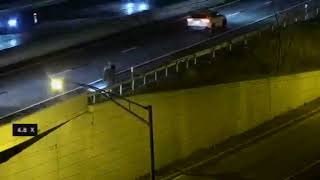 New York Man Gets Dumped On Interstate Then An Accident Happens Near Him [upl. by Krell]