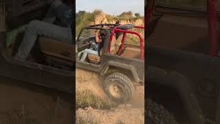 Majid on CJ5  Jeep  CJ7  4x4thrills  Offroading  Adventure  IJC  Islamabad  Pakistan  Fun [upl. by Atinod]