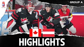 Highlights  Canada vs Austria  2024 MensWorlds [upl. by Lara]