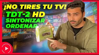 TDT2 HD  SINTONIZAR Y ORDENAR CANALES  NO tires tu TV a la BASURA [upl. by Carleton]