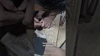 Engraving Work by Star Enterprises wood woodenfurniture furniture carving short shorts yt [upl. by Cedric381]