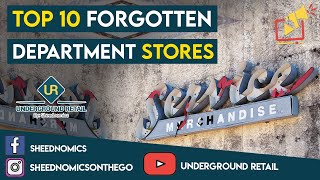 Top 10 Forgotten Department Stores [upl. by Warton]