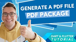 PDF Generator in Flutter  How to create your next Invoice [upl. by Leiser749]