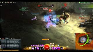 GW2 Power Squelcher Dragons Reach Pt2 achievement guide [upl. by Fotinas]